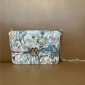 Tory Burch Duet Melody Floral Shoulder Bag